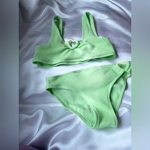 Zara 9-10 years/Textured two piece bikini set